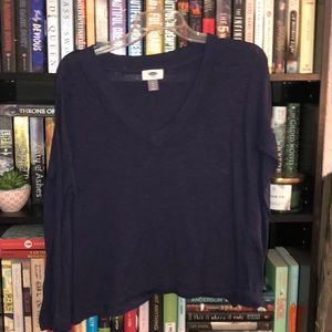 Navy lightweight sweater